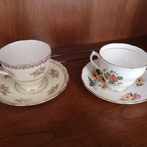 Colclough Bone China vintage fine bone cup&saucer